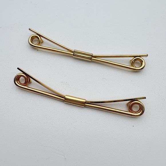 Vintage IBM RCA GM Tie Bar Clips Mens One Size Multicolor Advertising Lot 3